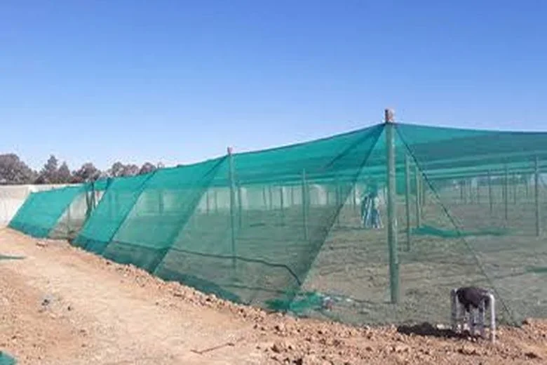 Shade structure installed for nursery and seedling production